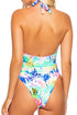 Luli Fama Celestial Dreams Tie Front High Leg One Piece